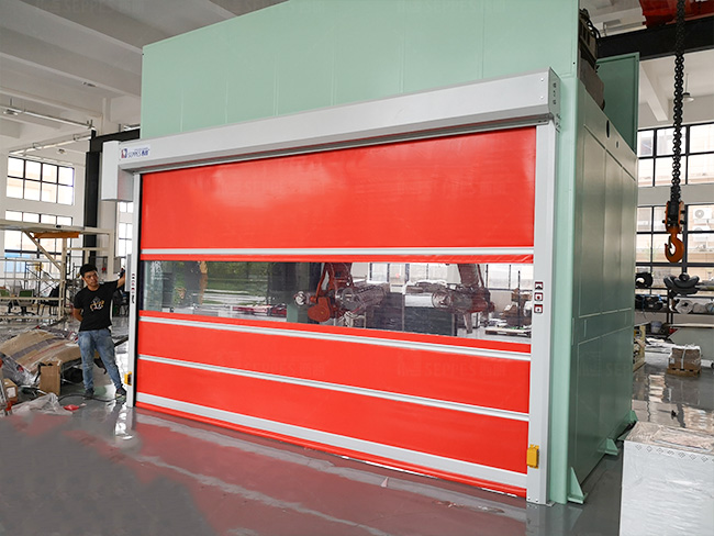 徐州自动化设备防护卷帘门：智能制造的安全守护者插图