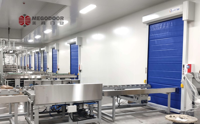 徐州立体仓库智能输送带快速门系统缩略图