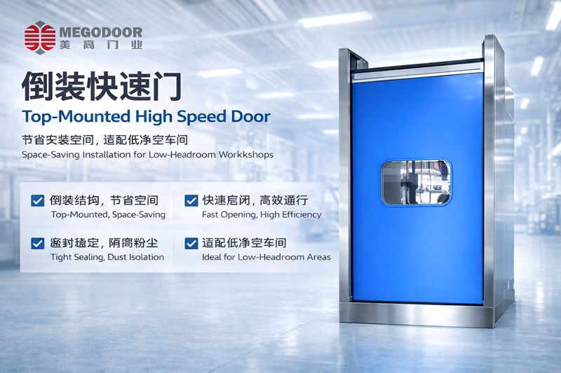 倒装快速卷帘门是什么？美高门业为徐州特殊设备场景提供定制化解决方案缩略图