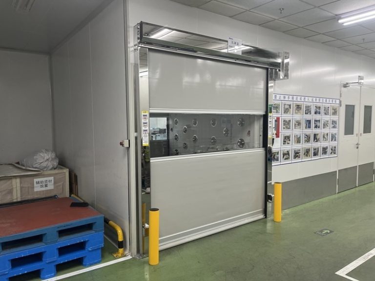 徐州风淋室旧门改造方案：手动门改自动门，平开门升级PVC快速门，支持互锁联动与AGV通讯缩略图