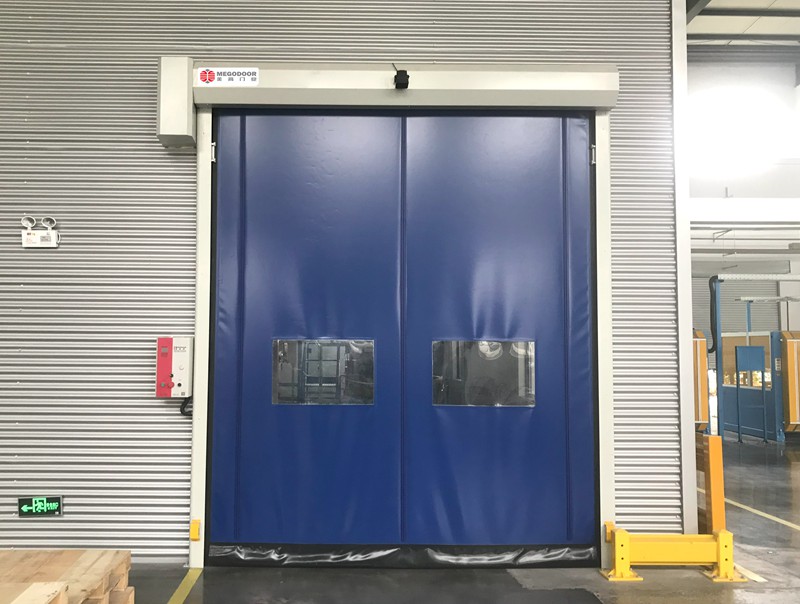 徐州洁净车间专用拉链式快速卷帘门解决方案插图1