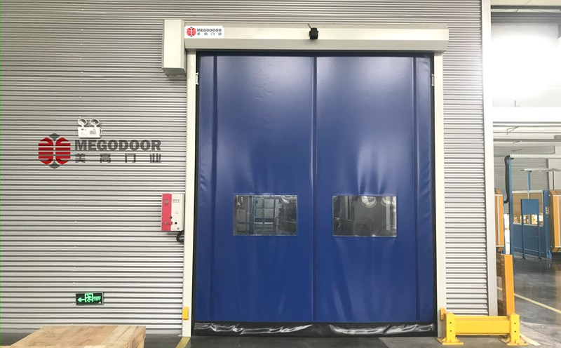 徐州洁净车间专用拉链式快速卷帘门解决方案缩略图